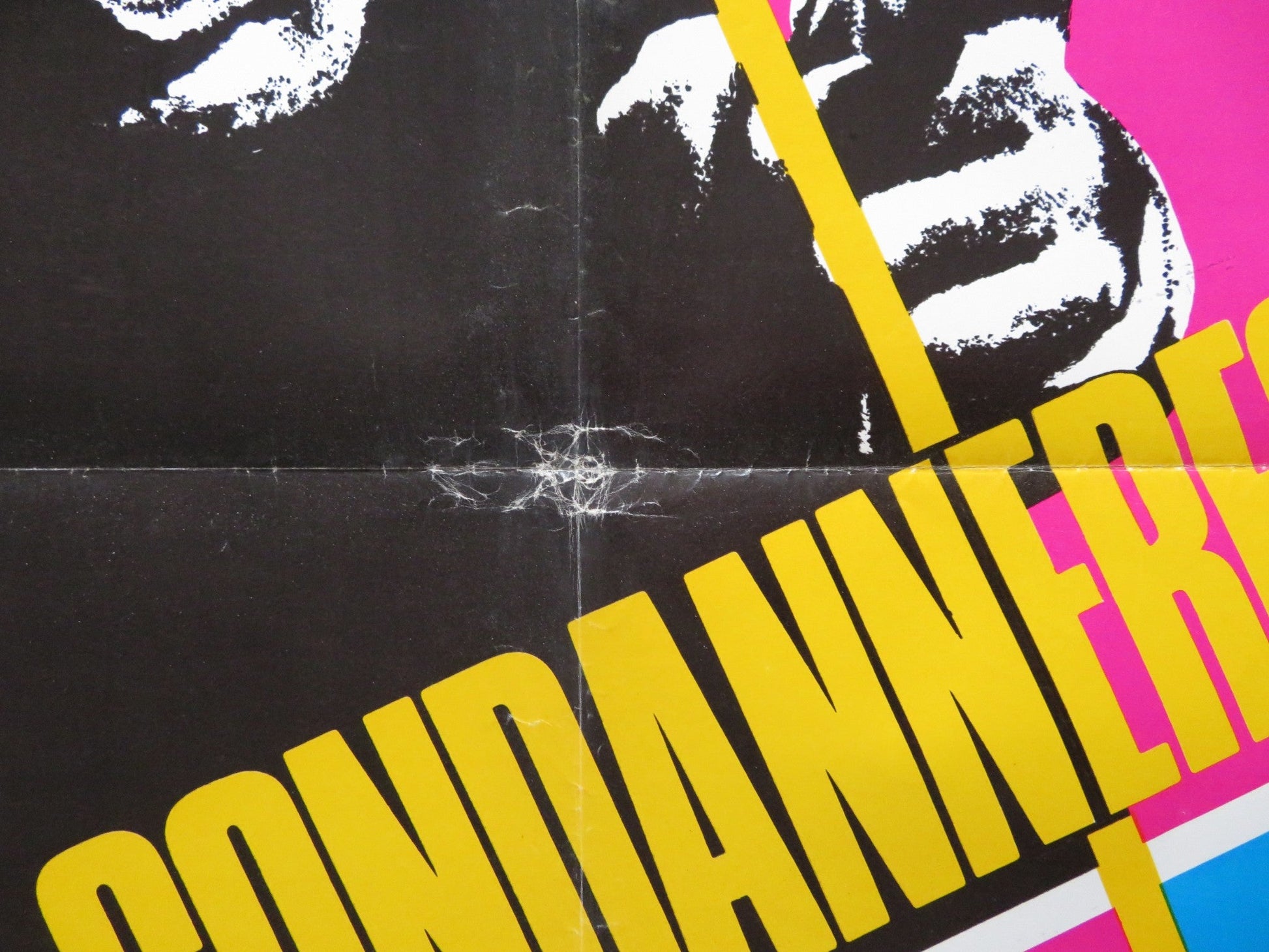 PROCESO A JESUS ITALIAN FOGLIO POSTER ANDRES MEJUTO ALFREDO MAYO 1974 Rendezvous Cinema Movie posters