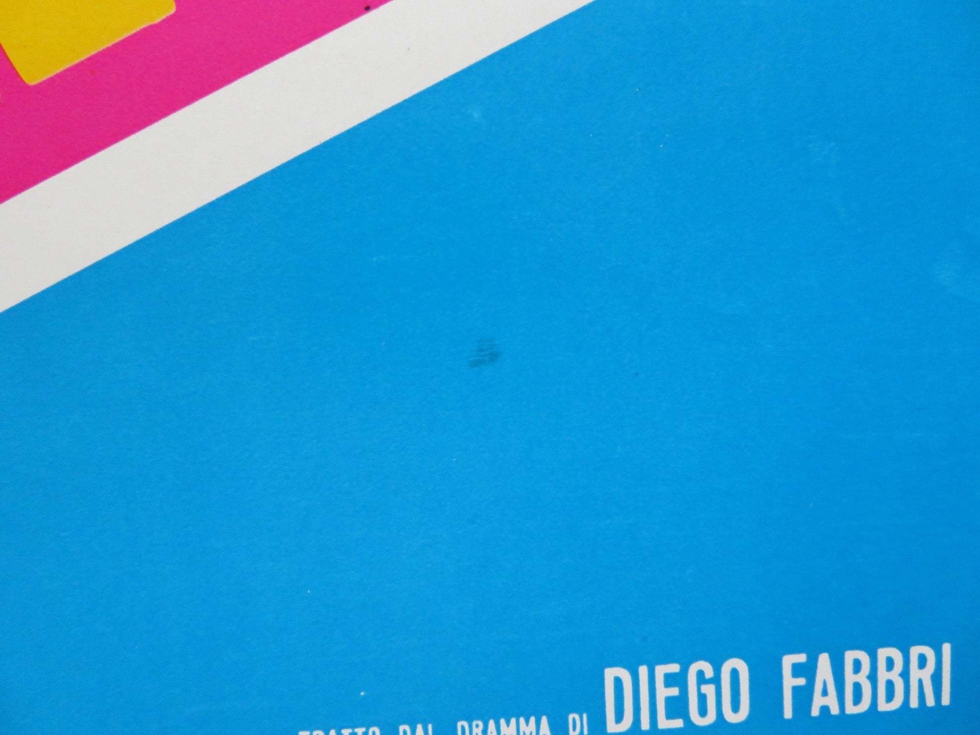 PROCESO A JESUS ITALIAN FOGLIO POSTER ANDRES MEJUTO ALFREDO MAYO 1974 Rendezvous Cinema Movie posters