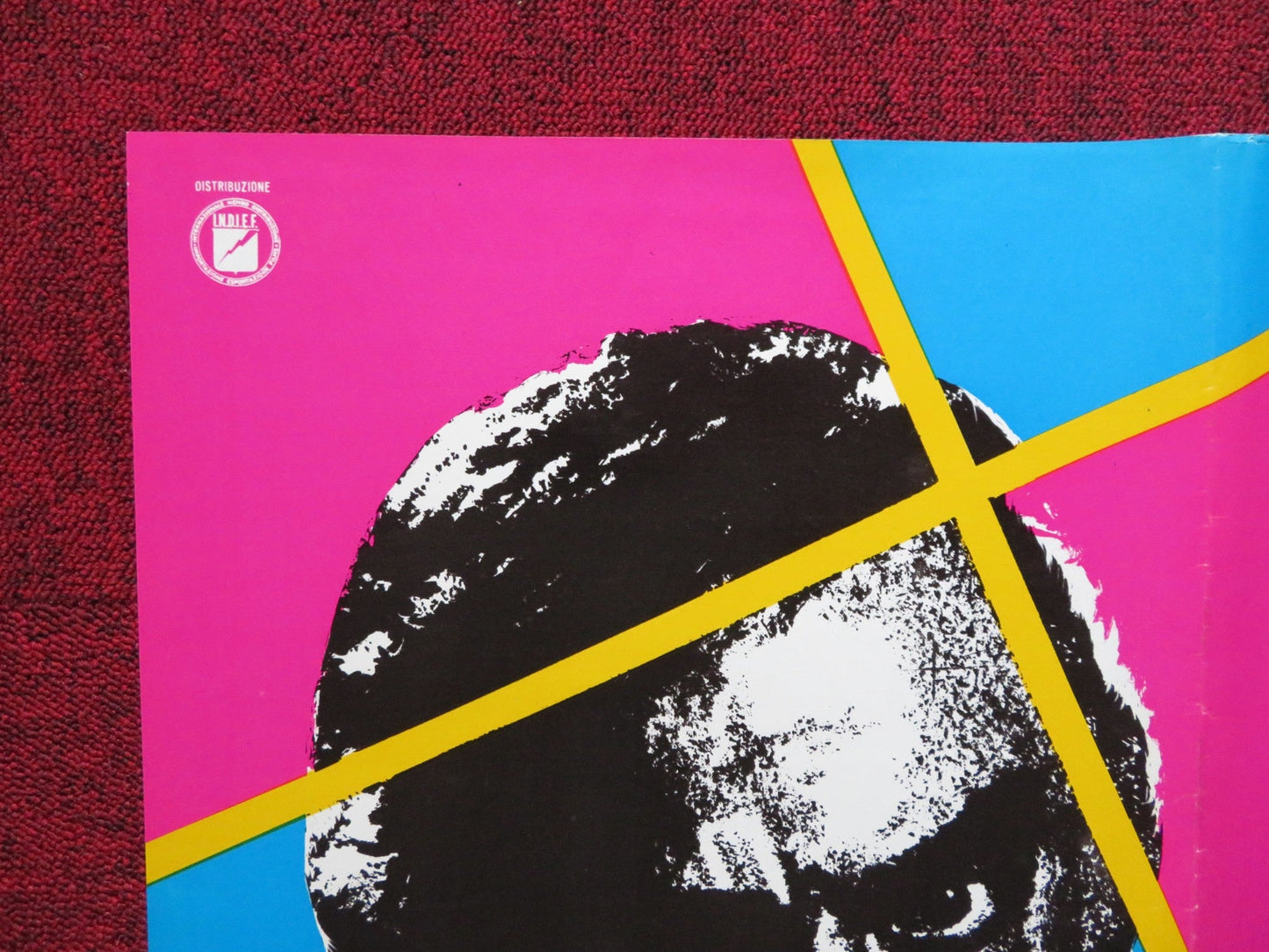 PROCESO A JESUS ITALIAN FOGLIO POSTER ANDRES MEJUTO ALFREDO MAYO 1974 Rendezvous Cinema Movie posters