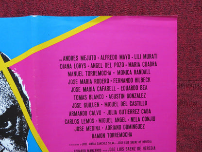 PROCESO A JESUS ITALIAN FOGLIO POSTER ANDRES MEJUTO ALFREDO MAYO 1974 Rendezvous Cinema Movie posters