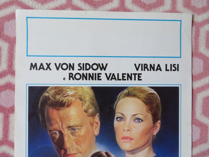 PROFESSIONE FIGLIO / Venetian Lies ITALIAN LOCANDINA (27.5"x13") POSTER 1979 Movie posters