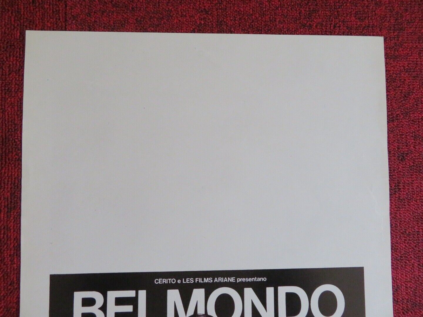 PROFESSIONE: POLIZIOTTO ITALIAN LOCANDINA (27.5"x13") POSTER 1985 Movie posters