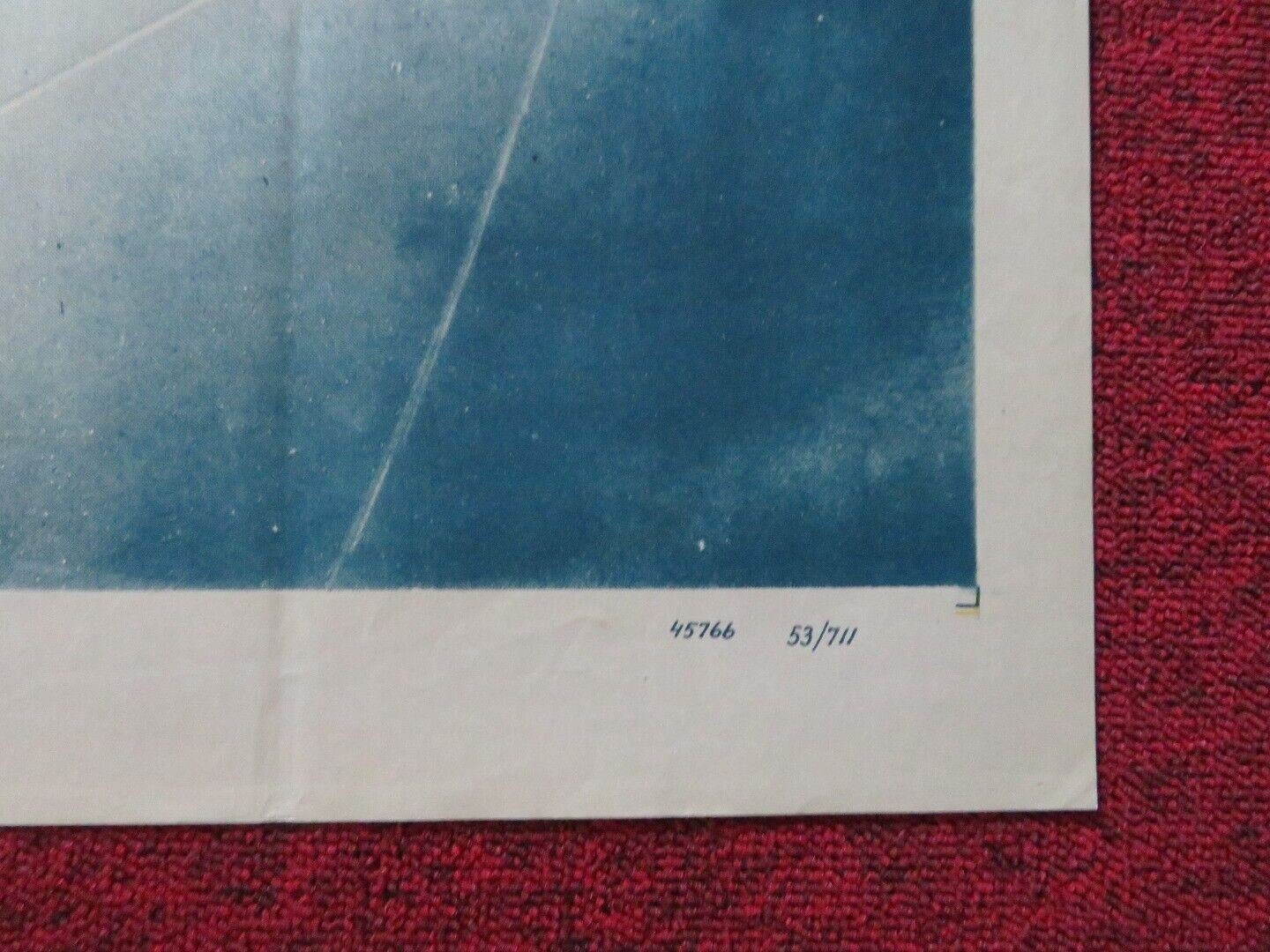PROJECT M7 / THE NET FOLDED US ONE SHEET POSTER PHYLLIS CALVERT 1953 - Rendezvous Cinema