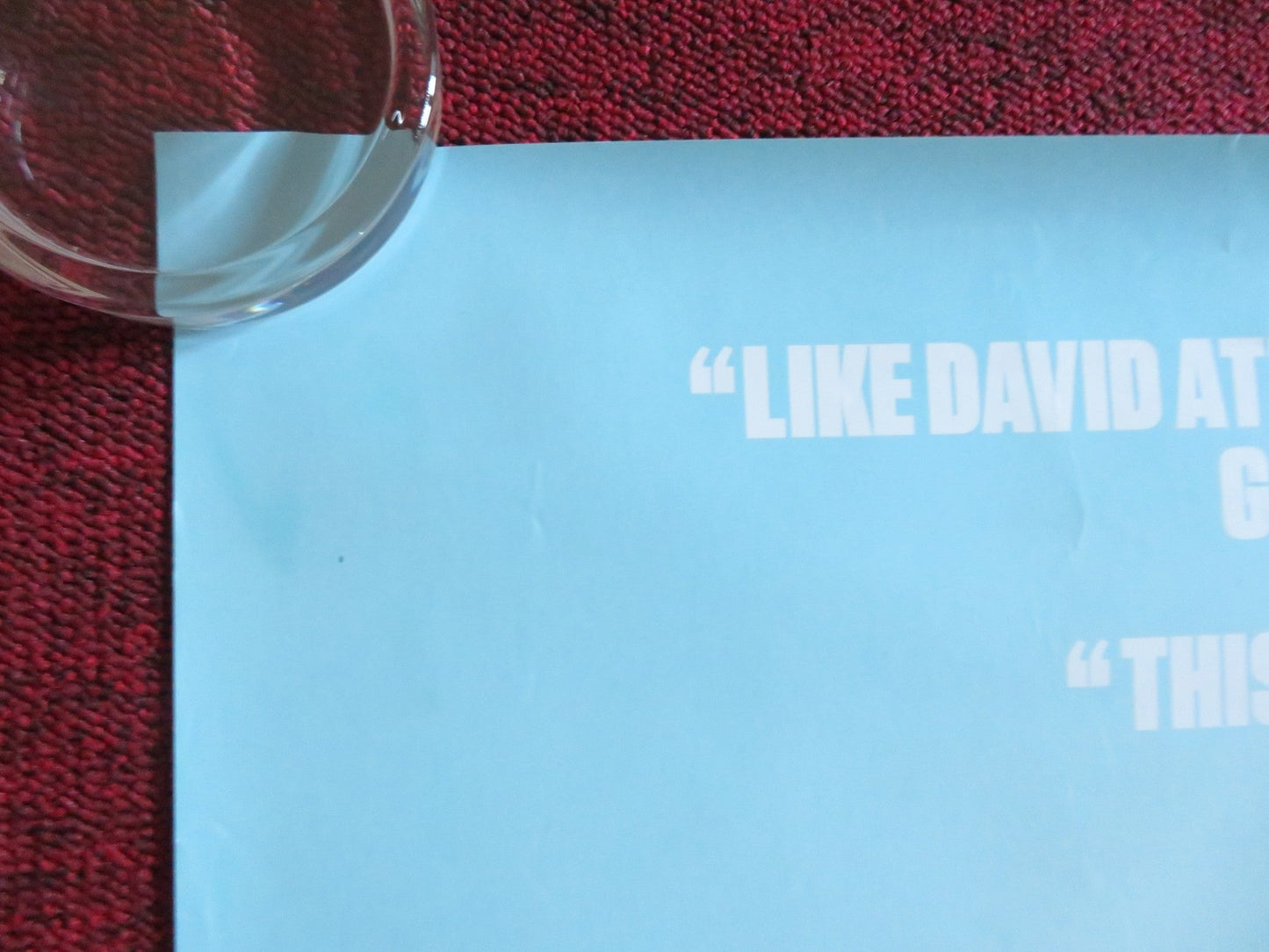 PROJECT WILD THING ROLLED 33" X 23.5" POSTER MICHAEL DEPLEDGE Rendezvous Cinema Movie posters