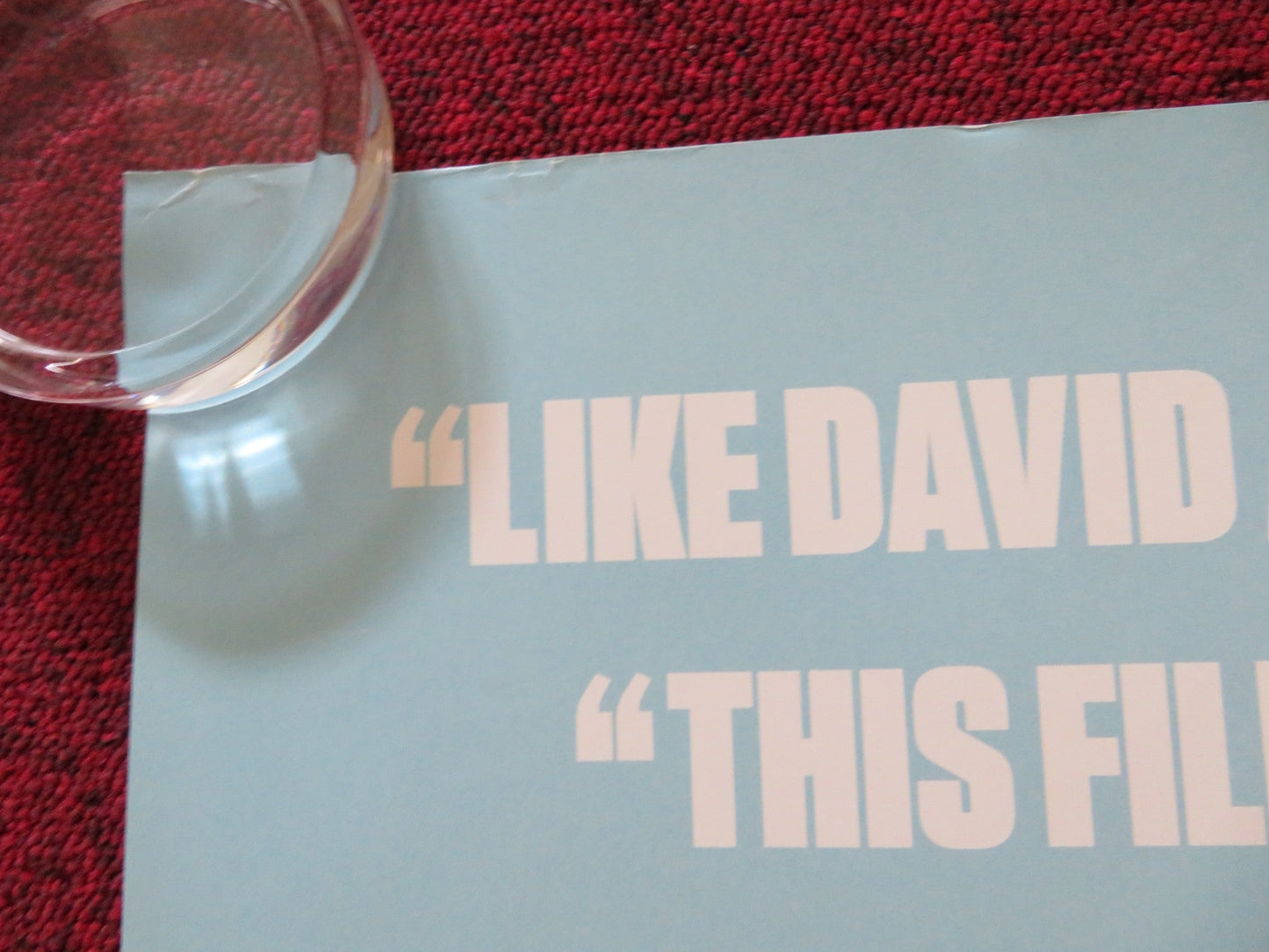 PROJECT WILD THING UK QUAD ROLLED POSTER MICHAEL DEPLEDGE 2013 Rendezvous Cinema Movie posters