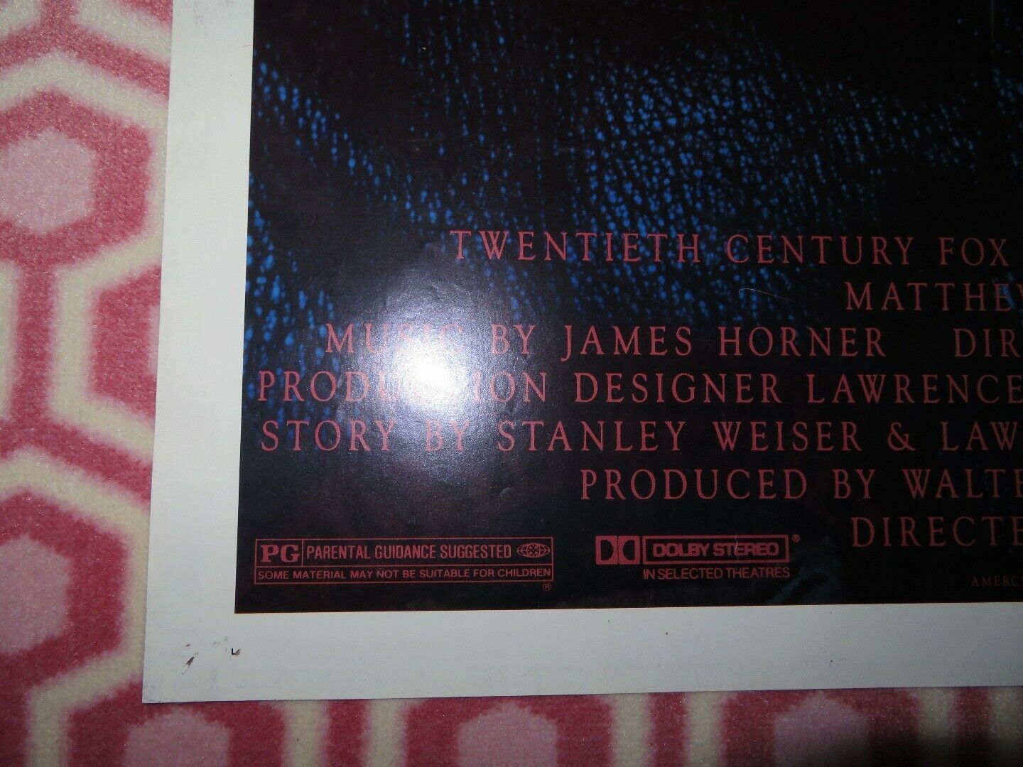 PROJECT X US ONE SHEET POSTER MATTHEW BRODERICK HELEN HUNT 1987 Movie posters