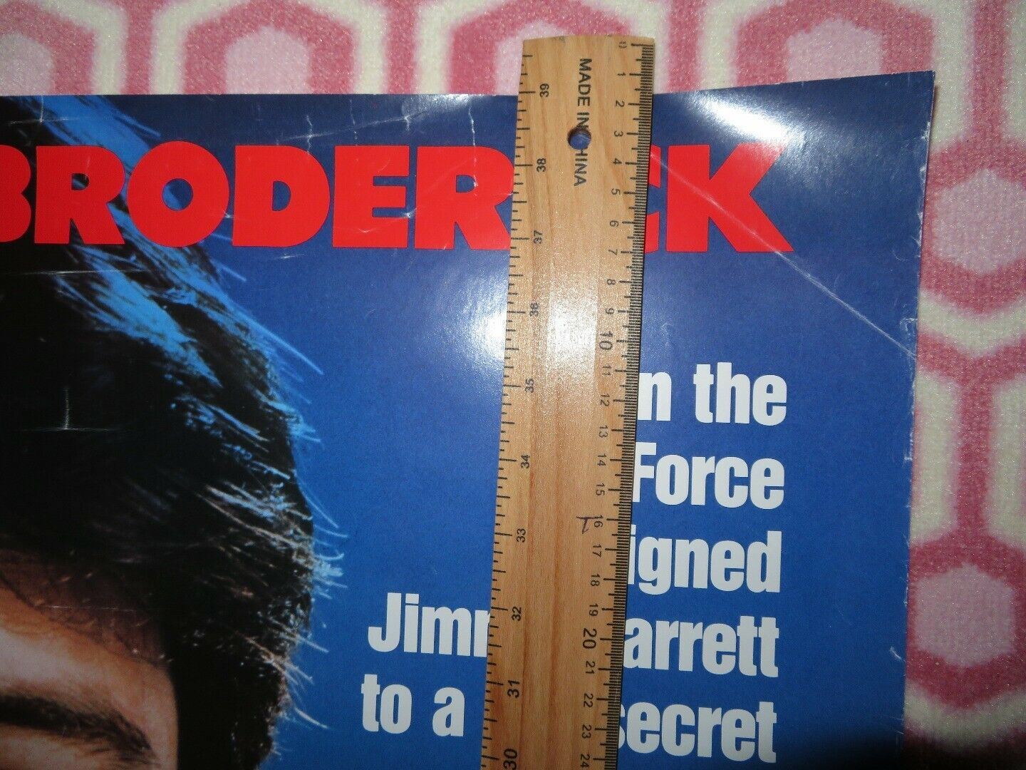 PROJECT X US ONE SHEET ROLLED POSTER MATTHEW BRODERICK 1987 Movie posters