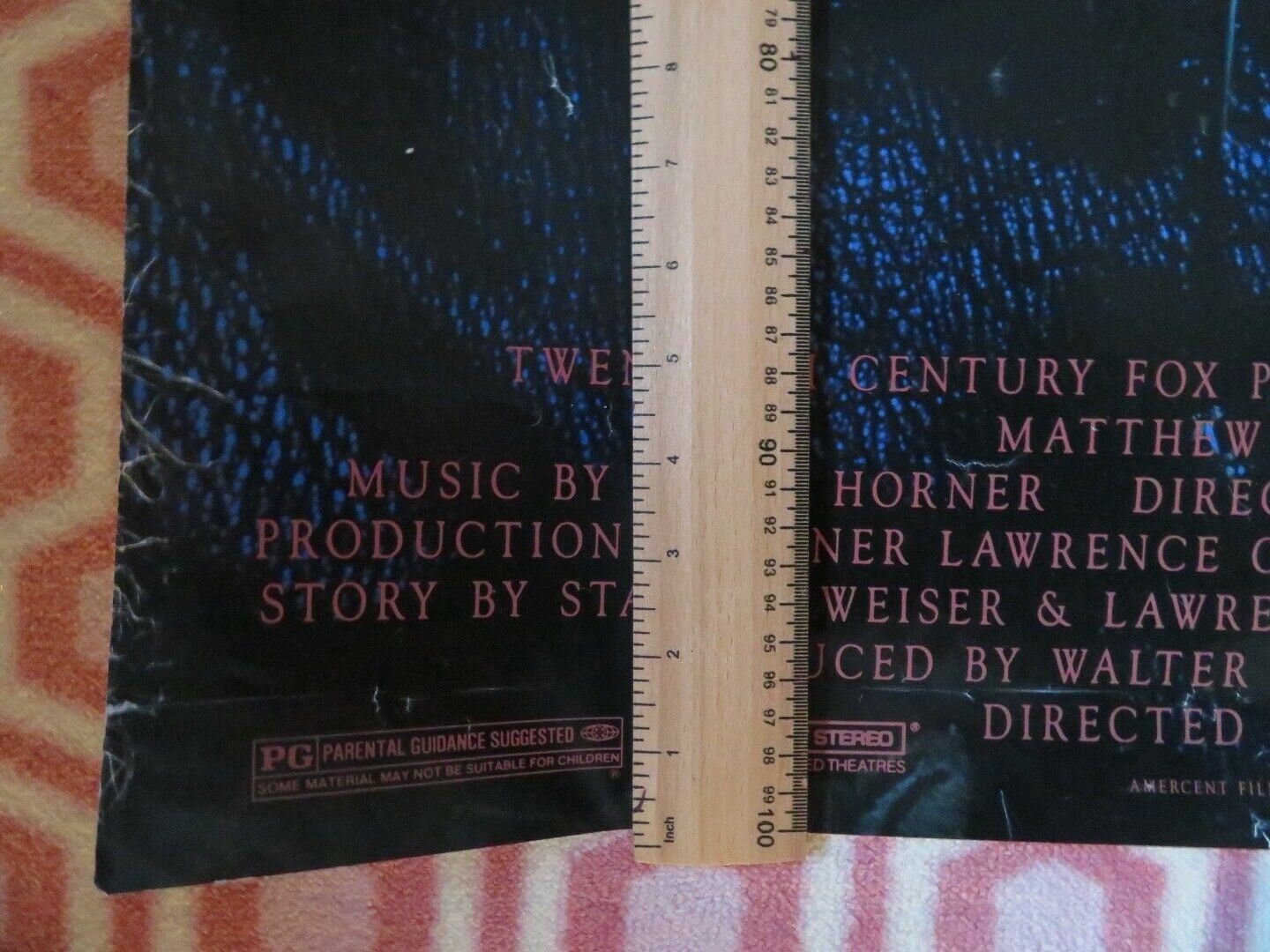 PROJECT X US ONE SHEET ROLLED POSTER MATTHEW BRODERICK 1987 Movie posters