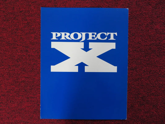 PROJECT X US SCREENING PROGRAM MATTHEW BRODERICK HELEN HUNT 1987 Rendezvous Cinema Movie posters