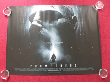 PROMETHEUS - B UK QUAD (30"x 40") ROLLED POSTER NOOMI RAPACE M. FASSBENDER 2012 Rendezvous Cinema Movie posters
