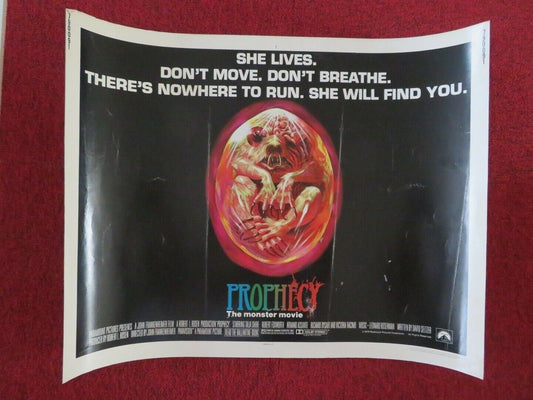PROPHECY US HALF SHEET (22"x 28") POSTER JOHN FRANKENHEIMER 1979 Movie posters