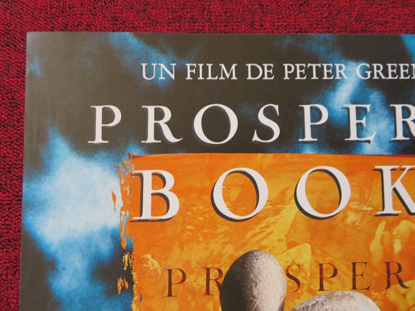 PROSPERO'S BOOKS FRENCH (16"x 21") POSTER JOHN GIELGUD MICHAEL CLARK 1991 Movie posters