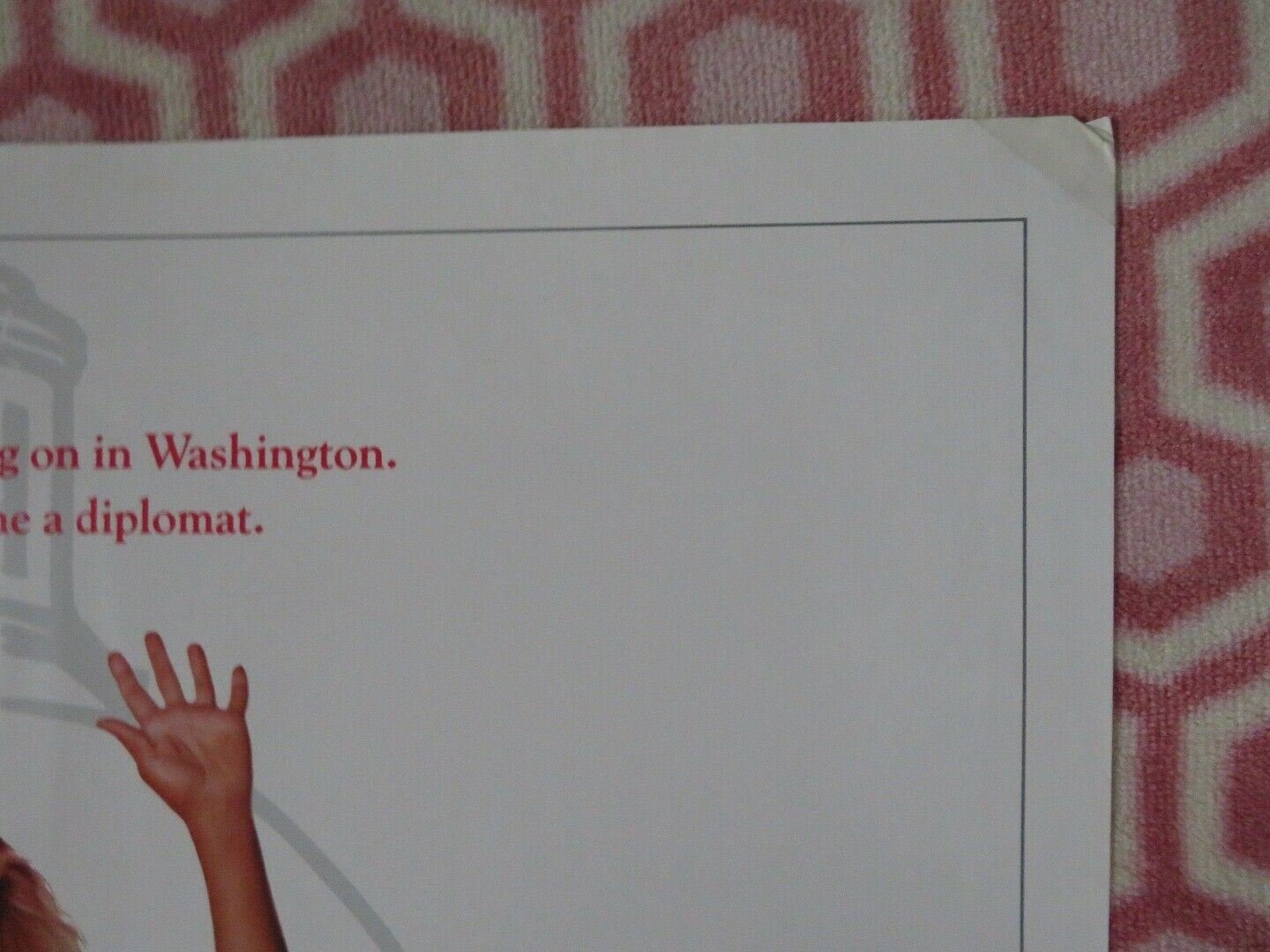 PROTOCOL US ONE SHEET POSTER GOLDIE HAWN 1984 Movie posters