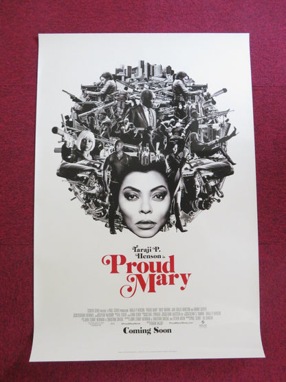 PROUD MARY US ONE SHEET ROLLED POSTER TARAJI P. HENSON BILLY BROWN 2018 Rendezvous Cinema Movie posters