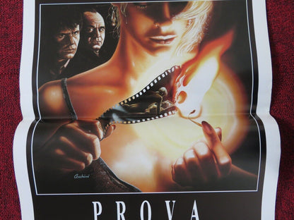 PROVA SCHIACCIANTE ITALIAN LOCANDINA (27.5"x13") POSTER WOLFGANG PETERSEN 1992 Movie posters