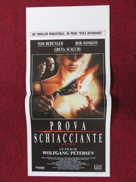 PROVA SCHIACCIANTE ITALIAN LOCANDINA (27.5"x13") POSTER WOLFGANG PETERSEN 1992 Movie posters