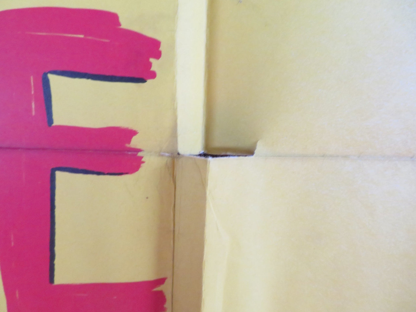 PROWLER FOLDED US ONE SHEET POSTER VAN HEFLIN EVELYN KEYES 1951 Rendezvous Cinema Movie posters