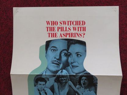 PRUDENCE AND THE PILL FOLDED US INSERT (14"x 36") POSTER DEBORAH KERR 1968 - Rendezvous Cinema