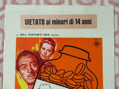 PRUDENZA E LA PILLOLA ITALIAN LOCANDINA (27.5"x13") POSTER DEBORAH KERR 1969 Movie posters