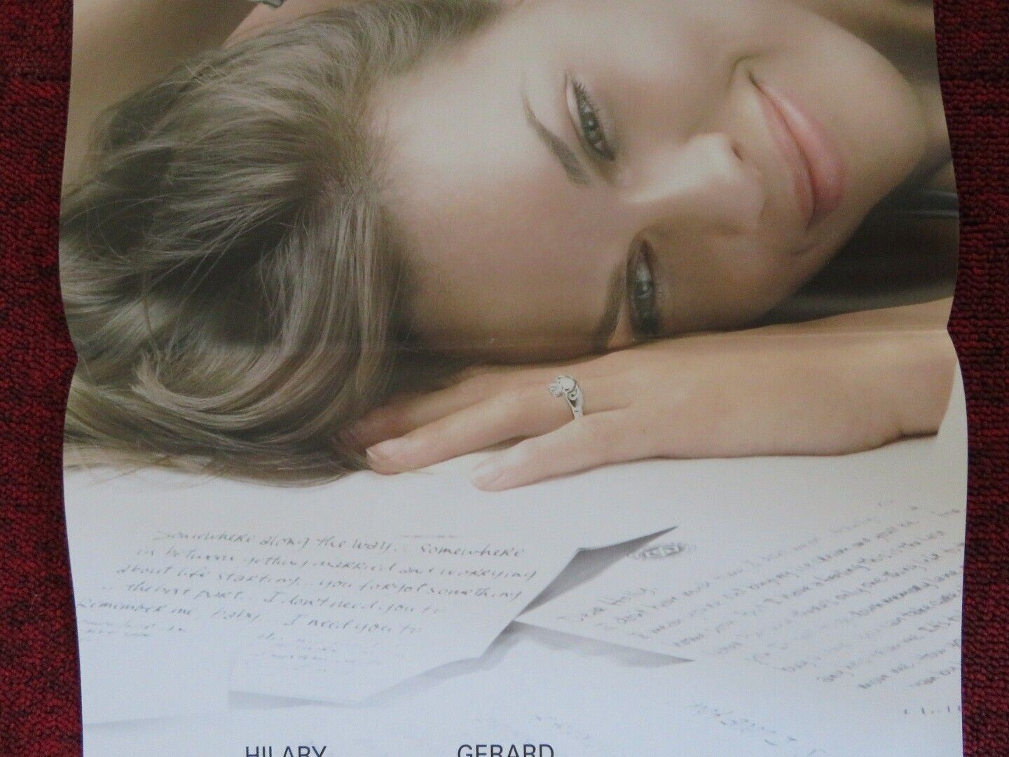 P.S. I LOVE YOU ITALIAN LOCANDINA (26"x12.5") POSTER HILARY SWANK 2007 - Rendezvous Cinema