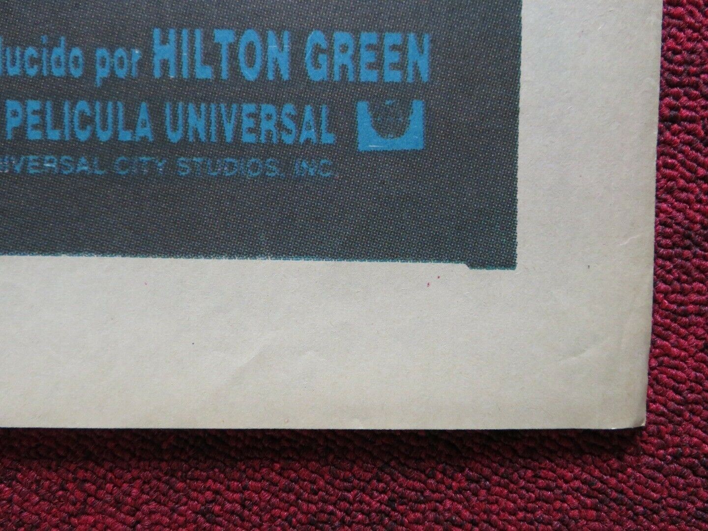 PSYCHO III FOLDED ARGENTINA POSTER ANTHONY PERKINS DIANA SCARWID 1986 - Rendezvous Cinema