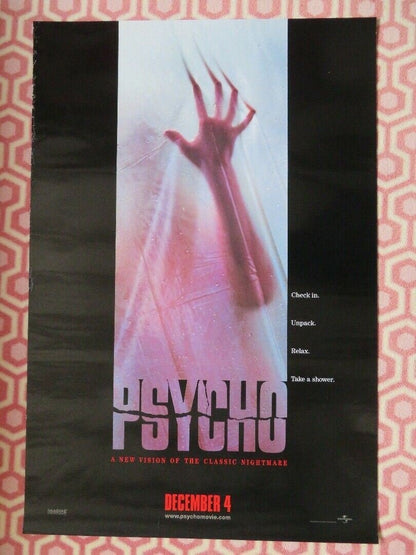 PSYCHO US ONE SHEET ROLLED POSTER GUS VAN SANT 1993 Rendezvous Cinema Movie posters