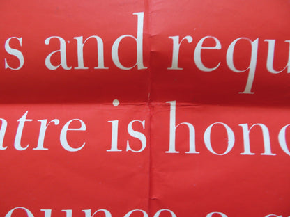 PT 109 FOLDED US ONE SHEET POSTER CLIFF ROBERTSON TY HARDIN 1963 Rendezvous Cinema Movie posters