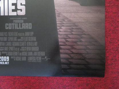 PUBLIC ENEMIES US ONE SHEET ROLLED POSTER JOHNNY DEPP CHRISTAIN BALE 2009 Rendezvous Cinema Movie posters