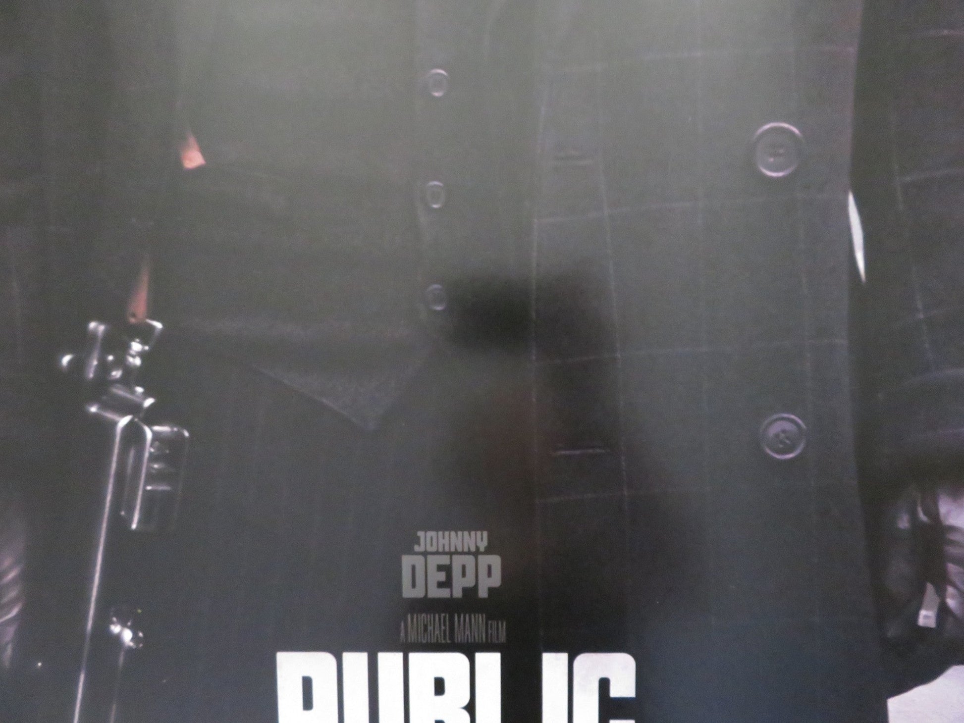 PUBLIC ENEMIES US ONE SHEET ROLLED POSTER JOHNNY DEPP CHRISTAIN BALE 2009 Rendezvous Cinema Movie posters