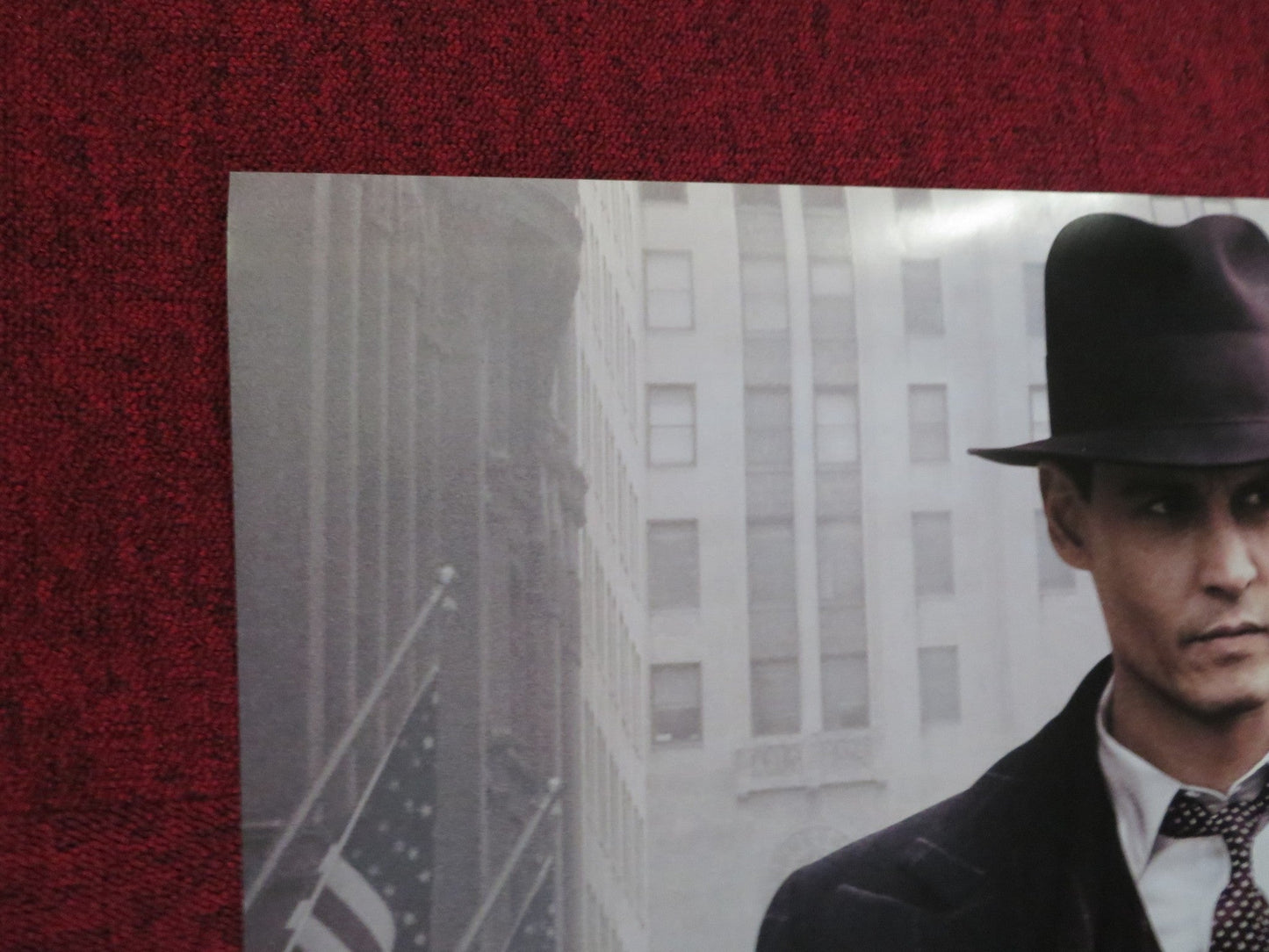 PUBLIC ENEMIES US ONE SHEET ROLLED POSTER JOHNNY DEPP CHRISTAIN BALE 2009 Rendezvous Cinema Movie posters