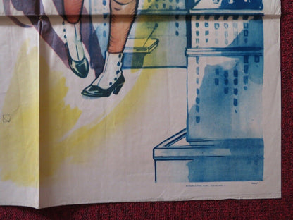 PUDDIN' HEAD USA ONE SHEET FOLDED POSTER JUDY CANOVA FRANCIS LEDERER 1941 Movie posters