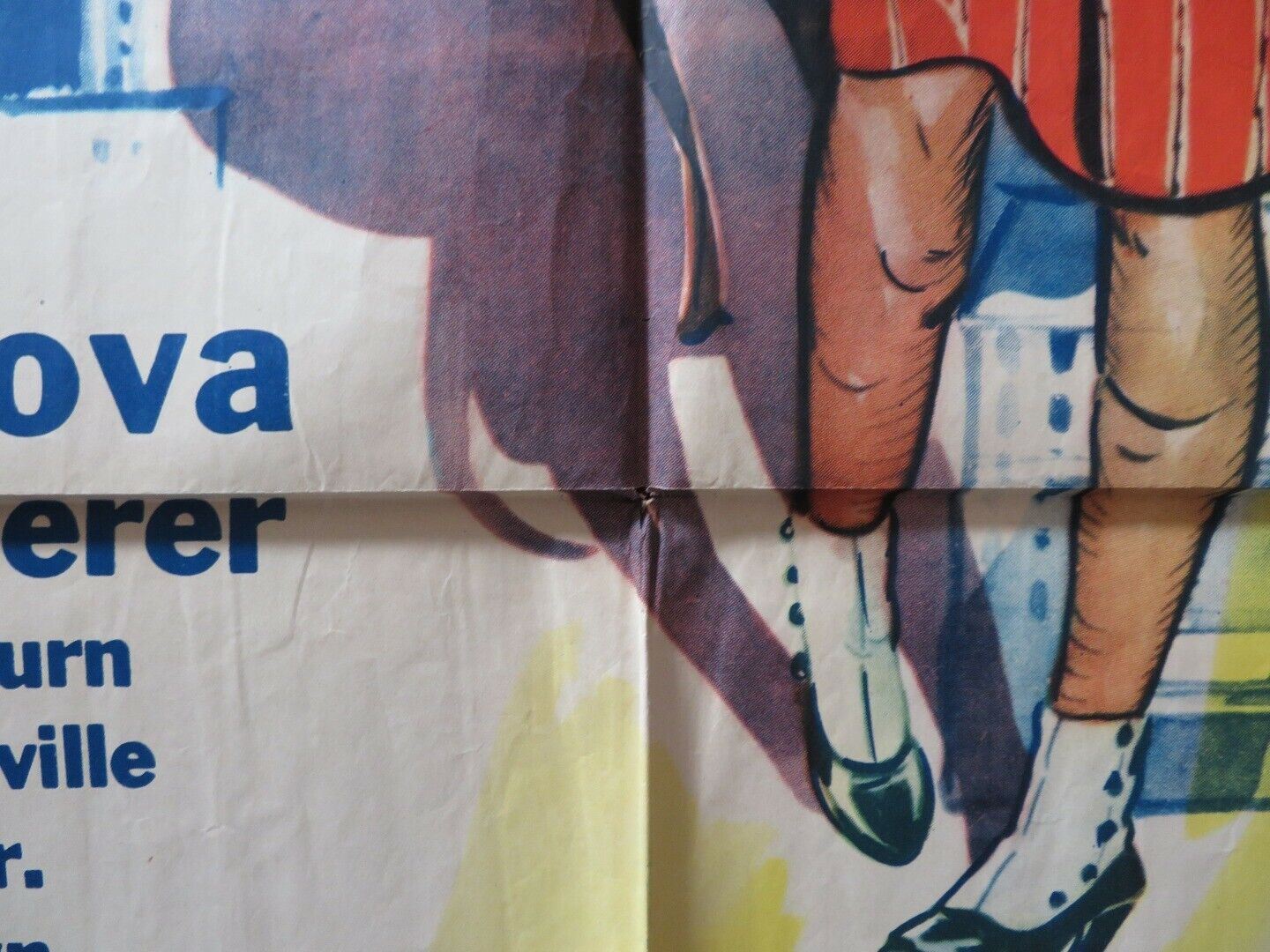 PUDDIN' HEAD USA ONE SHEET FOLDED POSTER JUDY CANOVA FRANCIS LEDERER 1941 Movie posters