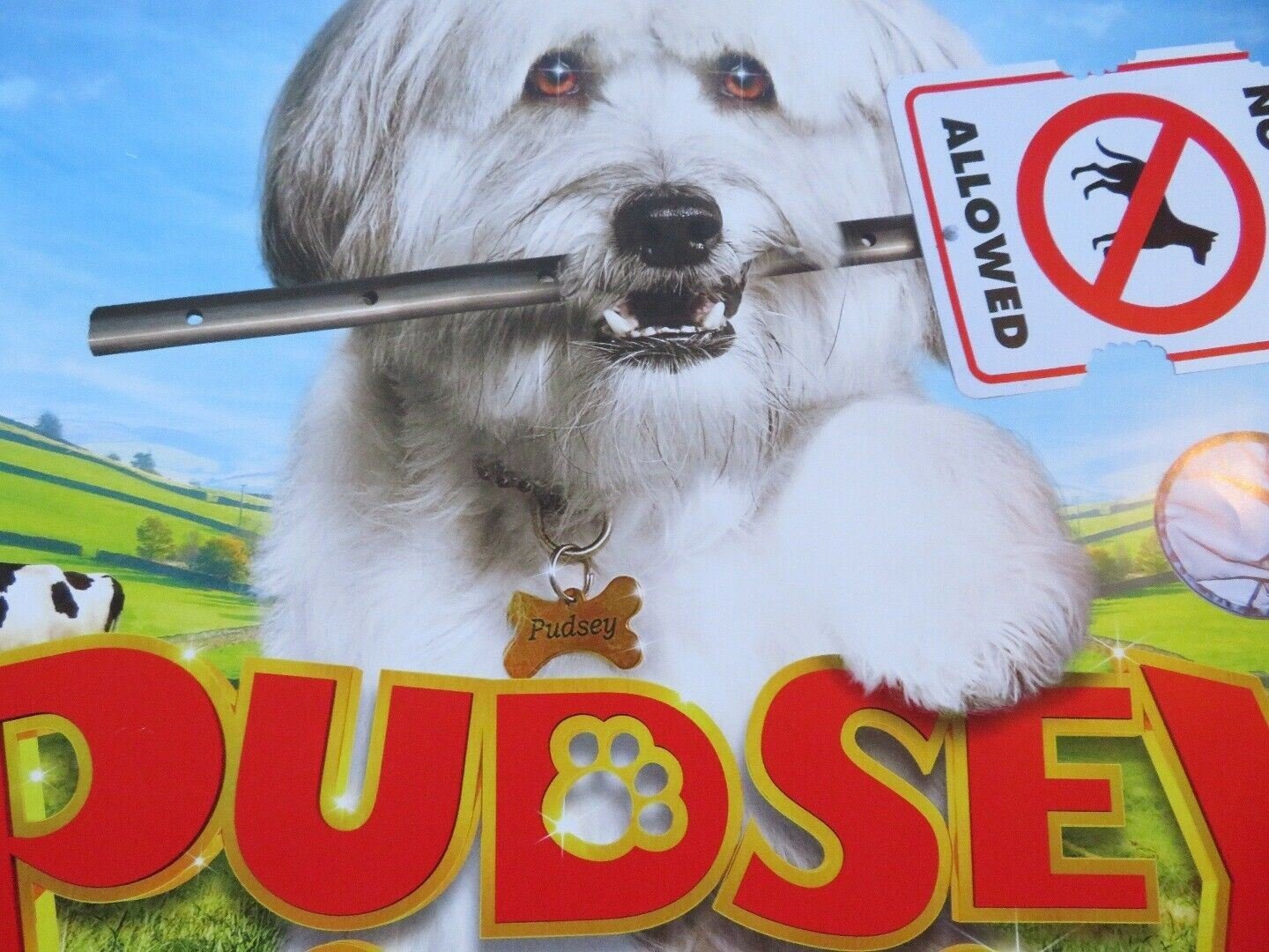 PUDSEY THE DOG THE MOVIE QUAD (30"x 40") ROLLED POSTER DAVID WALLIAMS 2014 Rendezvous Cinema Movie posters