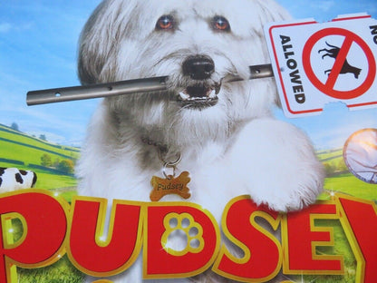 PUDSEY THE DOG THE MOVIE QUAD (30"x 40") ROLLED POSTER DAVID WALLIAMS 2014 Rendezvous Cinema Movie posters