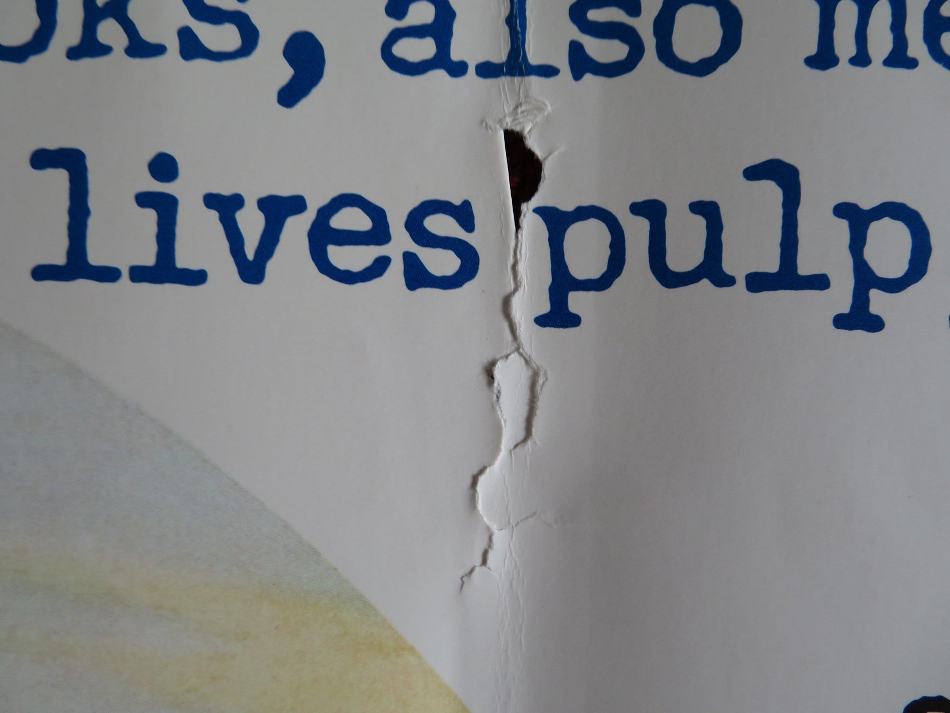 PULP US HALF SHEET (22"x 28") POSTER MICHAEL CAINE MICKEY ROONEY 1972 Rendezvous Cinema Movie posters