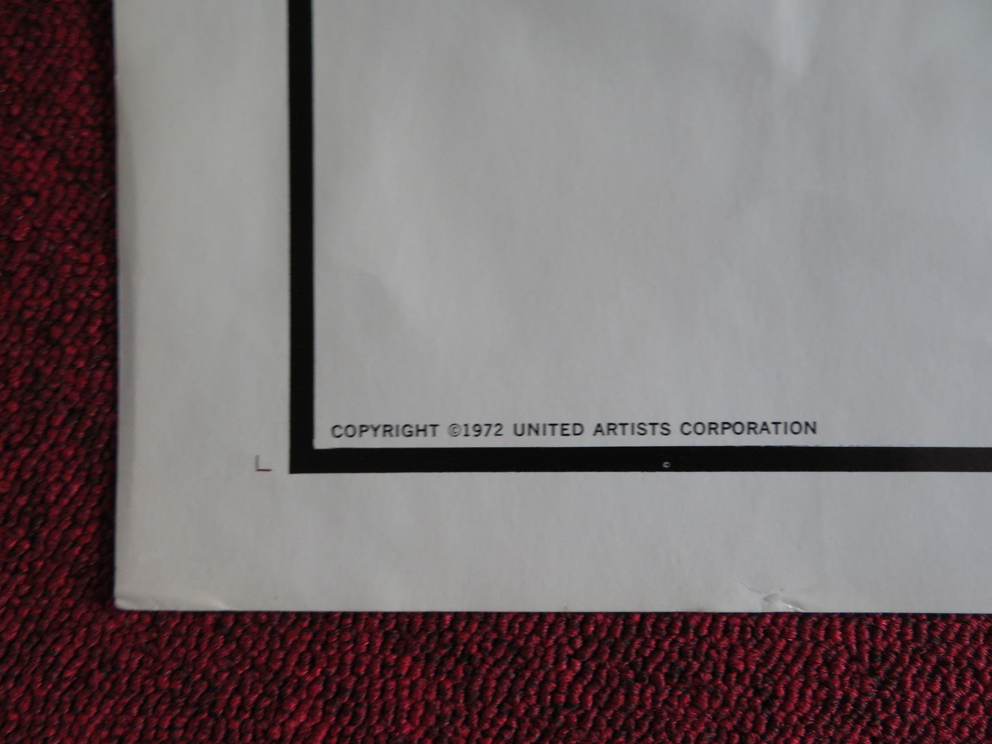 PULP US HALF SHEET (22"x 28") POSTER MICHAEL CAINE MICKEY ROONEY 1972 Rendezvous Cinema Movie posters