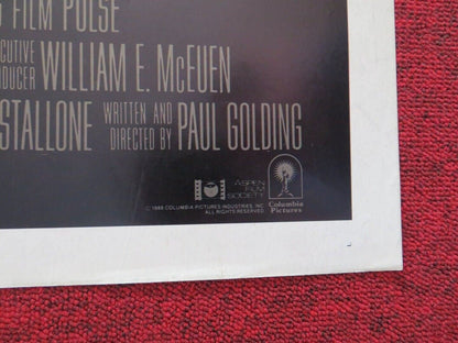 PULSE FOLDED US ONE SHEET POSTER CLIFF DE YOUNG ROXANNE HART 1988 Movie posters