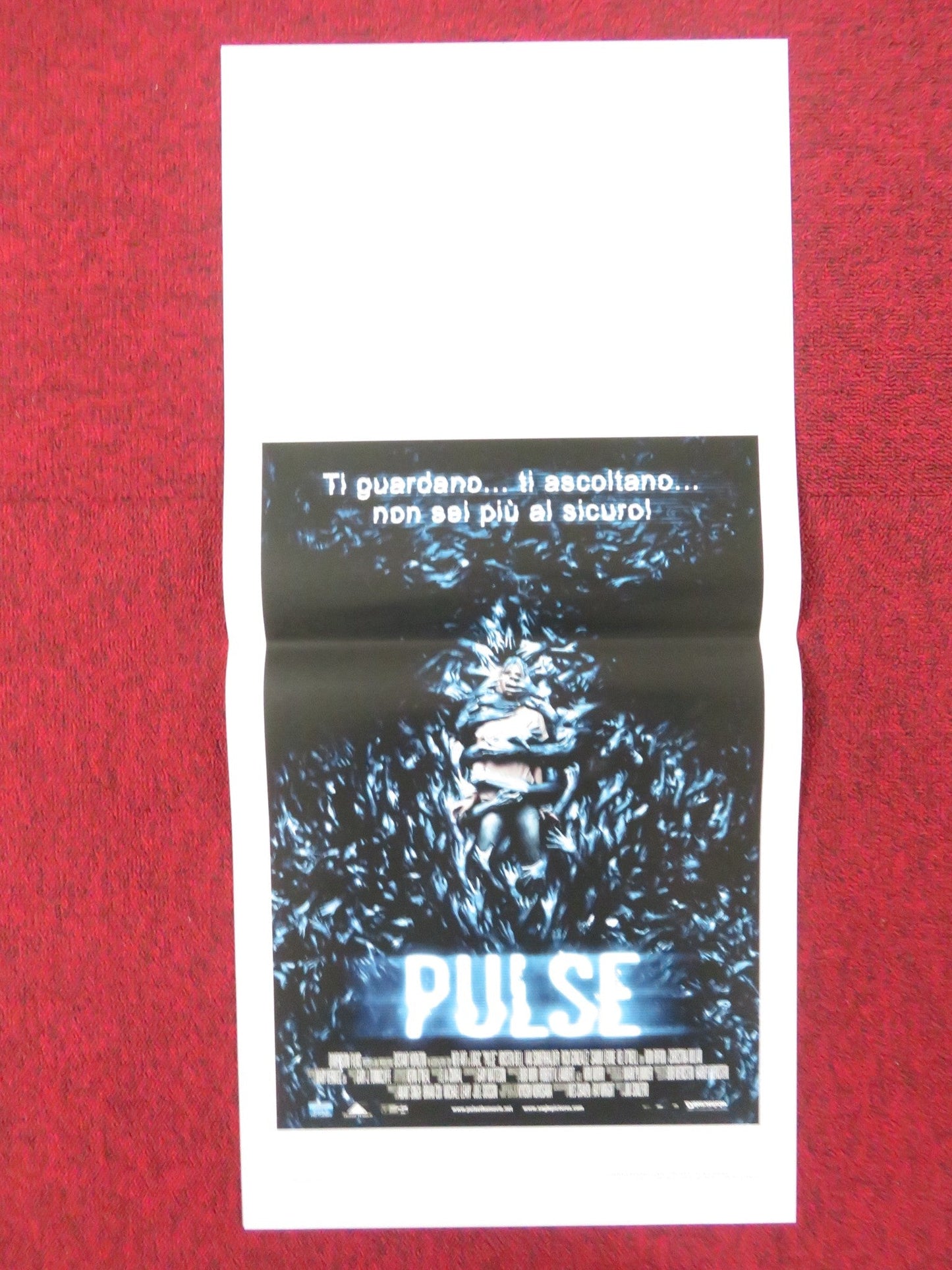 PULSE ITALIAN LOCANDINA POSTER KRISTEN BELL IAN SOMERHALDER 2006 Rendezvous Cinema Movie posters