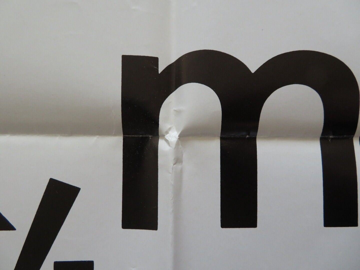 PUNCH LINE - TEASER FOLDED US ONE SHEET POSTER TOM HANKS SALLY FIELD 1988 Movie posters