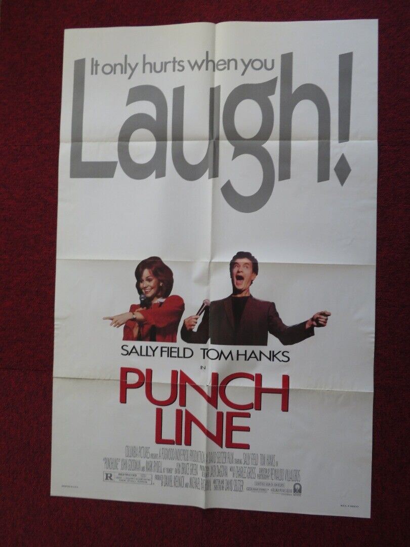 PUNCHLINE FOLDED US ONE SHEET POSTER TOM HANKS SALLY FIELD 1988 Movie posters