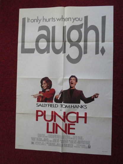 PUNCHLINE FOLDED US ONE SHEET POSTER TOM HANKS SALLY FIELD 1988 Movie posters