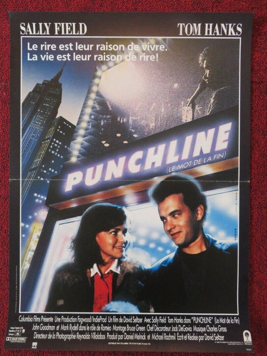 PUNCHLINE FRENCH (15"x 21") POSTER TOM HANKS SALLY FIELD 1988 Movie posters