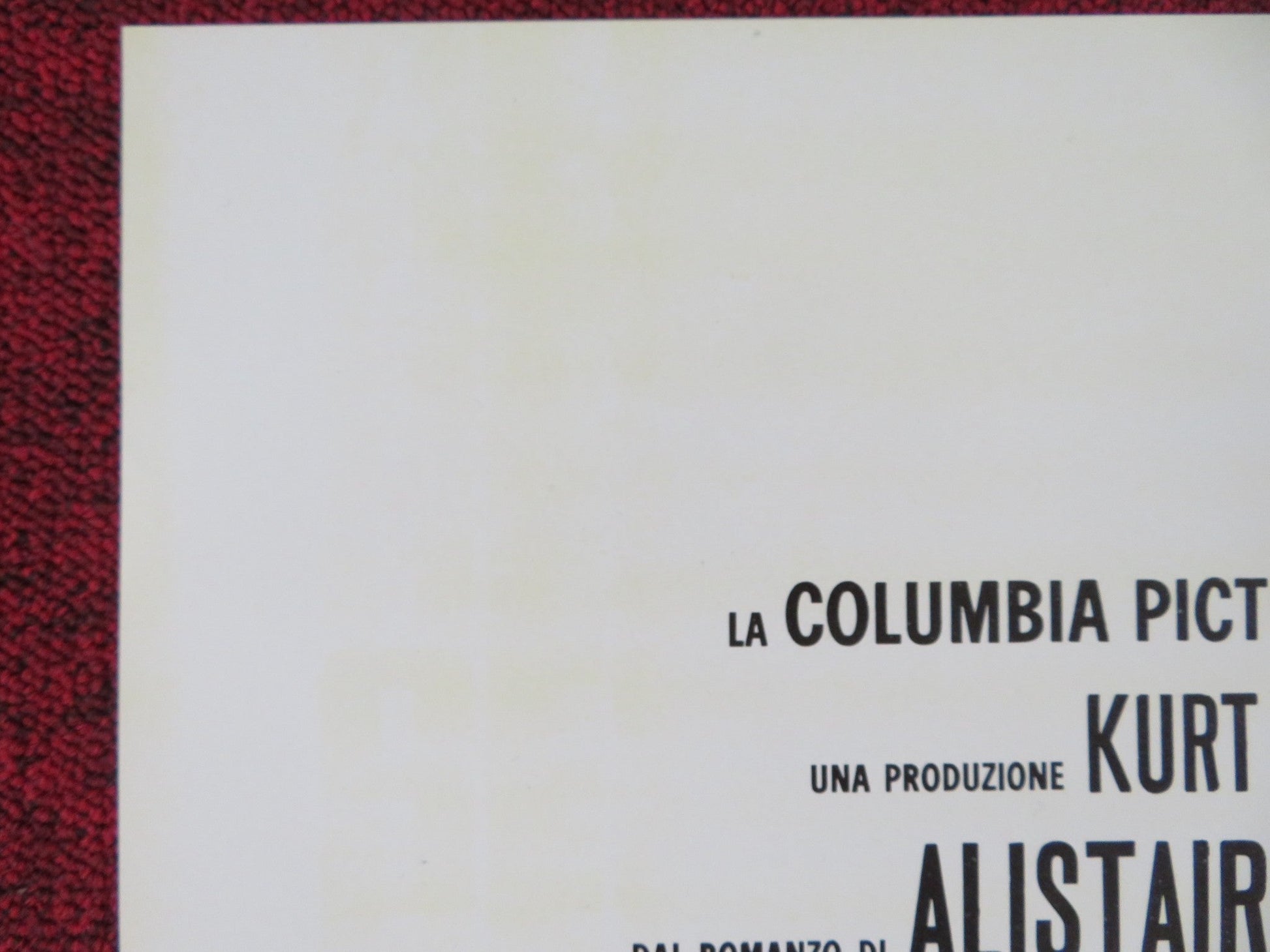 PUPPET ON A CHAIN ITALIAN LOCANDINA POSTER SVEN - BERTIL TAUBE PARKINS 1972 Rendezvous Cinema Movie posters