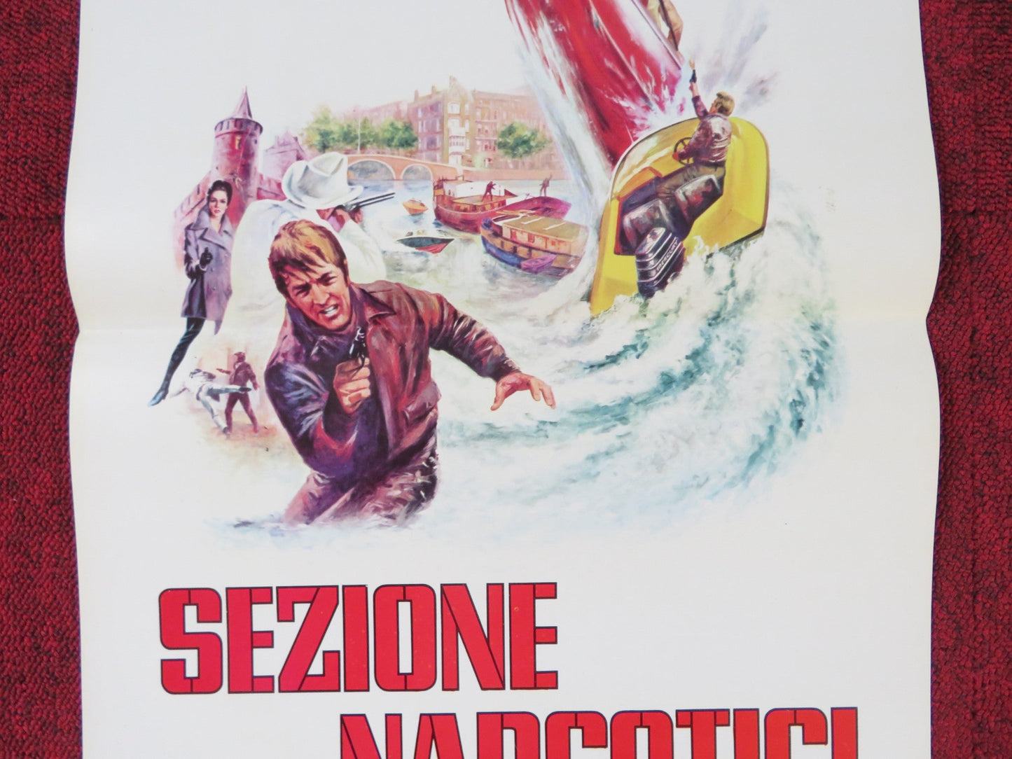 PUPPET ON A CHAIN ITALIAN LOCANDINA POSTER SVEN - BERTIL TAUBE PARKINS 1972 Rendezvous Cinema Movie posters