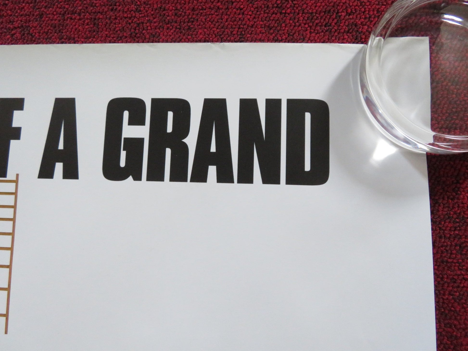 PURELY BELTER UK QUAD (30"x 40") ROLLED POSTER CHRIS BEATTIE GREG MCLANE 2000 Rendezvous Cinema Movie posters