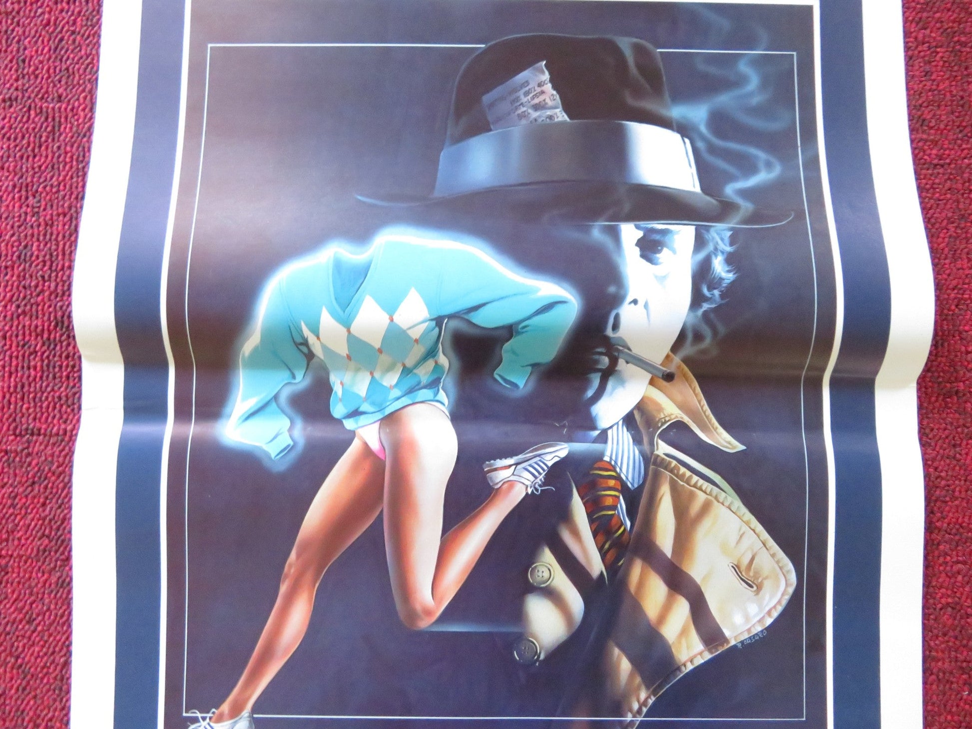 PURO CASHMERE ITALIAN LOCANDINA POSTER MAURO DI FRANCESCO PAOLA ONOFRI 1986 Rendezvous Cinema Movie posters