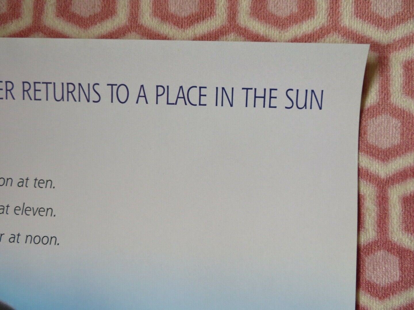 PURPLE NOON RE-RELEASE US ONE SHEET ROLLED POSTER MARTIN SCORSESE 1960 1996 - Rendezvous Cinema