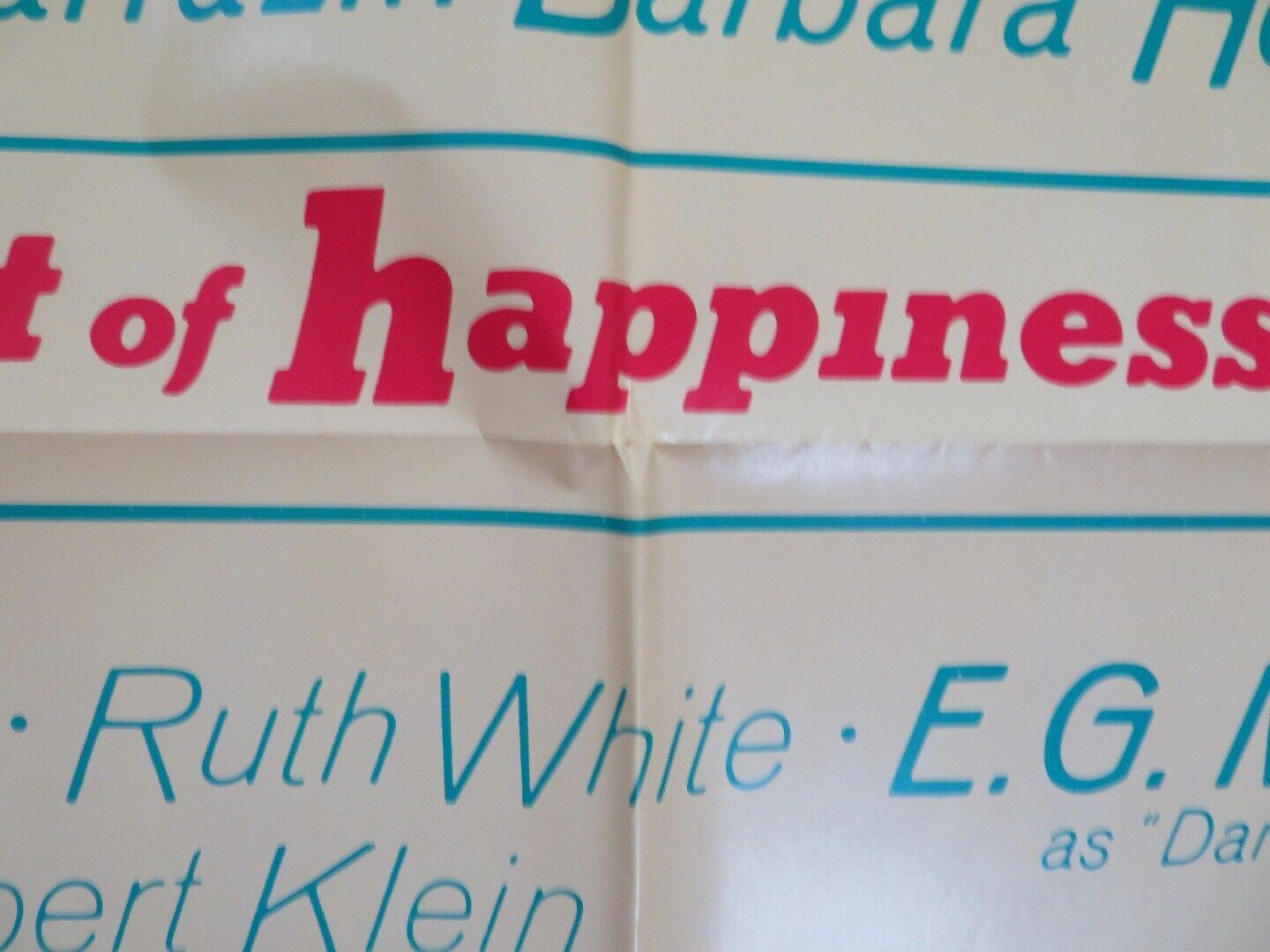 PURSUIT OF HAPPINESS US ONE SHEET POSTER MICHAEL SARRAZIN BARBARA HERSHEY 1970 Movie posters