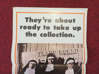 PUSHING UP DAISIES FOLDED AUSTRALIAN DAYBILL POSTER ROSS HAGEN HOKE HOWELL 1973 Movie posters