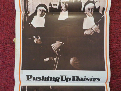 PUSHING UP DAISIES FOLDED AUSTRALIAN DAYBILL POSTER ROSS HAGEN HOKE HOWELL 1973 Movie posters